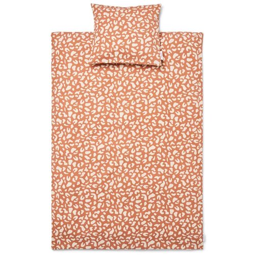 Liewood dječja posteljina ingeborg junior 100x140 mega leo tuscany rose Cijene