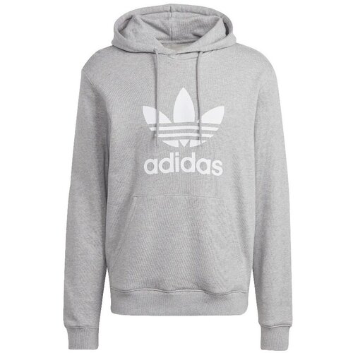 Adidas Modne superge Adicolor Classics Trefoil Hoodie Medium Grey Heather Siva Cene