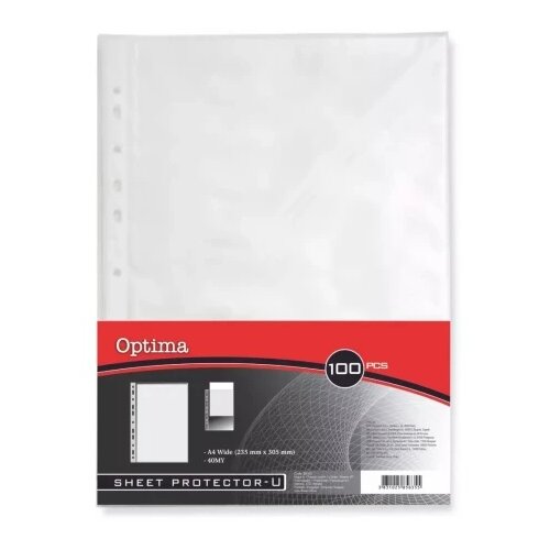 Optima fascikla a4 11 rupa 40mic xxl ( 990101 ) Cene