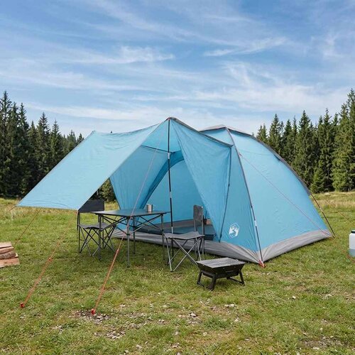 Kamping &scaron;ator s krovom Plava 4 osobe Poliester i čelik Cijene