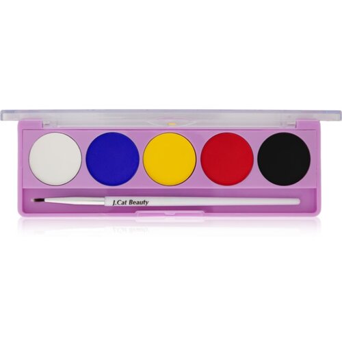 J.Cat Beauty ColorScope paleta za lica s čopičem odtenek 102 Bright 5 g Slike