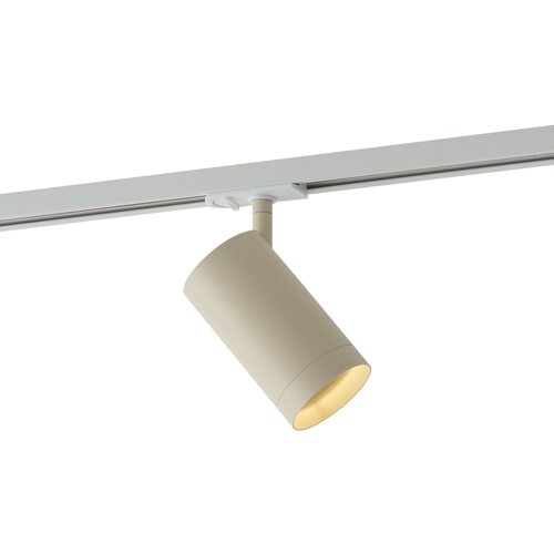 QAZQA Sodobna bež reflektor za 1-fazni sistem tirnic GU10 70mm - Iconic Jeana Luxe Cene