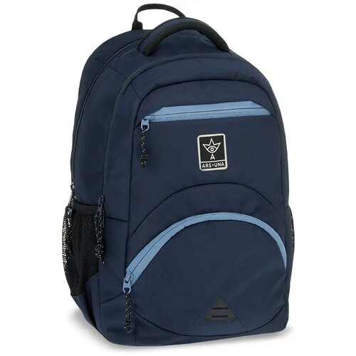 Ars Una navy tamnoplava ergonomska &scaron;kolska torba, ruksak 33x45x24cm Cijene