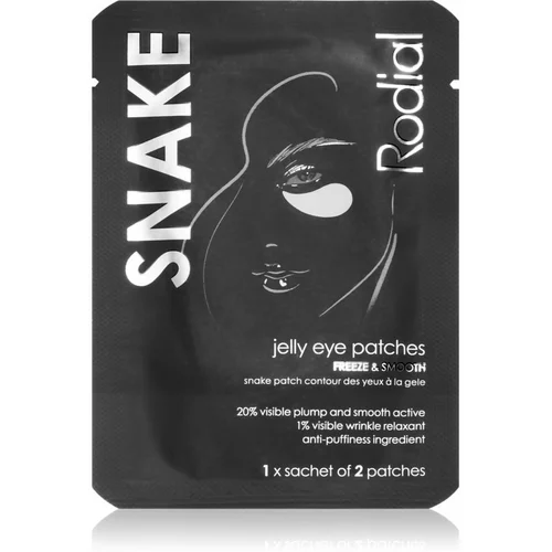 Rodial Snake Jelly Eye Patches hidrogel maska za područje oko očiju 1x2 kom