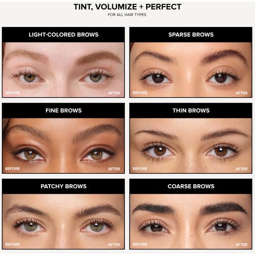 Anastasia Beverly Hills Volumizing Tinted Brow Gel dolgoobstojni gel za obrvi odtenek Dark Brown 3.2 ml Slike