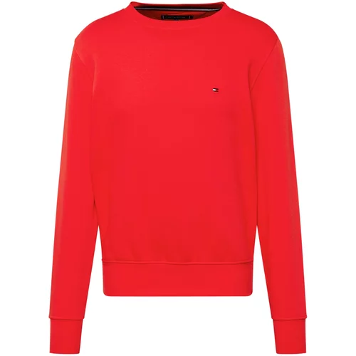 Tommy Hilfiger Sweater majica mornarsko plava / neonsko narančasta / vatreno crvena / bijela