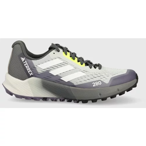 adidas Terrex Čevlji Agravic Flow 2.0 Trail ženski, siva barva