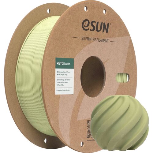 ESUN PETG-Matte Matcha Green - 1,75 mm / 1000 g Slike