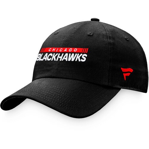 Fanatics Authentic Pro Game & Train Unstr Adjustable Chicago Blackhawks Men's Cap Cene