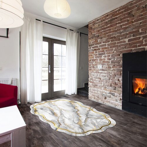Hanah home tepih 80x150cm Sivi Slike
