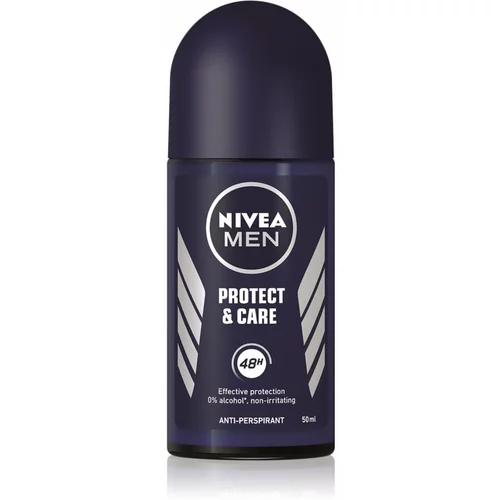 Nivea Men Protect & Care anti-transpirant roll-on za moške 50 ml
