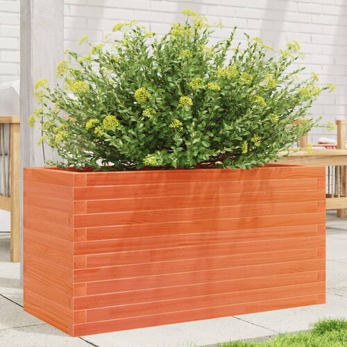 vidaXL Vrtna sadilica voštano smeđe boje 90x40x45,5 cm od borovine Cijene