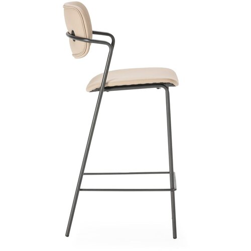 Marckeric Bež barski stoli v kompletu 2 ks (vi&amp;scaron;ina sedeža 68 cm) Maika &amp;ndash; Slike
