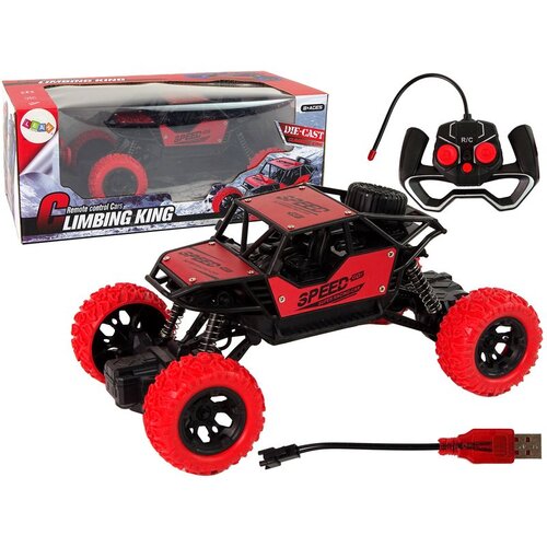  Terenski automobil na daljinsko upravljanje 1:18 crveni Cijene