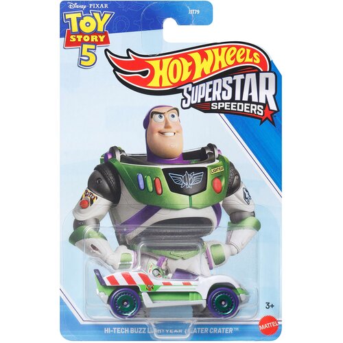 Mattel Hot Wheels: Superstar Speeders Toy Story 5 Hi-Tech Buzz Lightyear avtomobilček 1/64 - Cene