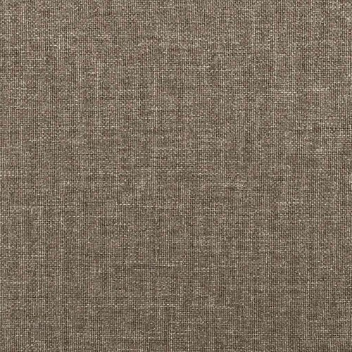  s oprugama i madracem LED smeđesivi 120x190cm od tkanine Slike