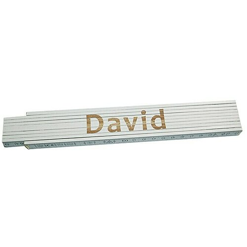  Zidarski metar (Natpis: David, 2 m) Slike