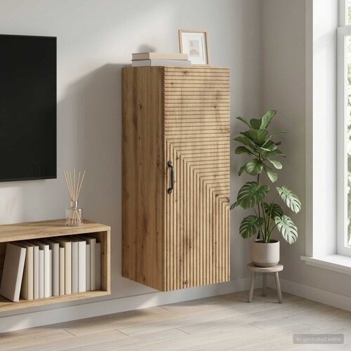  Ormar za montažu na zid 33 x 34,5 x 90 cm Konstruirano drvo Cijene