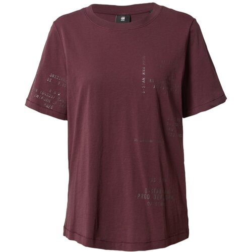 G-star Raw Majica jagoda / črna Slike