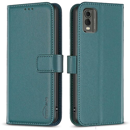 INORCO BINFEN COLOR BF17 za Nokio C32 stojalo za telefon PU usnje + ovitek za telefon denarnica TPU, (22032978) Slike