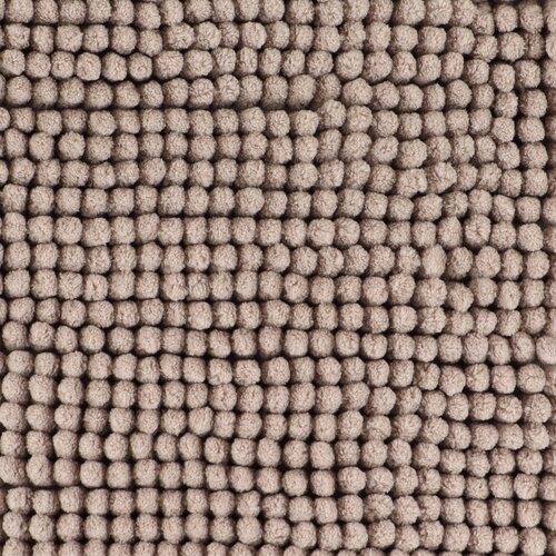 Tendance podloga za kupaonu 45 x 75 cm mikrofibra, sivo smeđa balls Slike