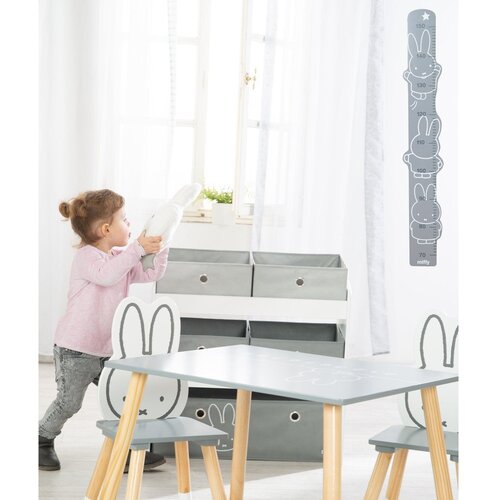 Roba Bel/siv otro&amp;scaron;ki organizator za igrače 63,5x29,5x60 cm Miffy &amp;ndash; Slike