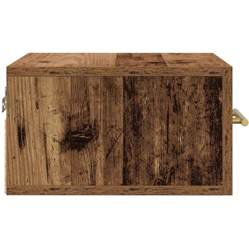  Noćni ormar 2 pcs Staro drvo 35 x 35 x 20 cm Konstruirano drvo Slike