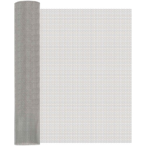 Mrežna tkanina 60 x 200 cm 8 Mesh Nehrđajući čelik 201 Srebrna Cijene