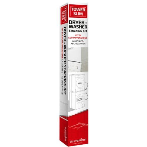 MK FLORIA Superior Tower Slim - nosač za slaganje ve&amp;scaron; ma&amp;scaron;ine i su&amp;scaron;ilice 66 cm beli Slike