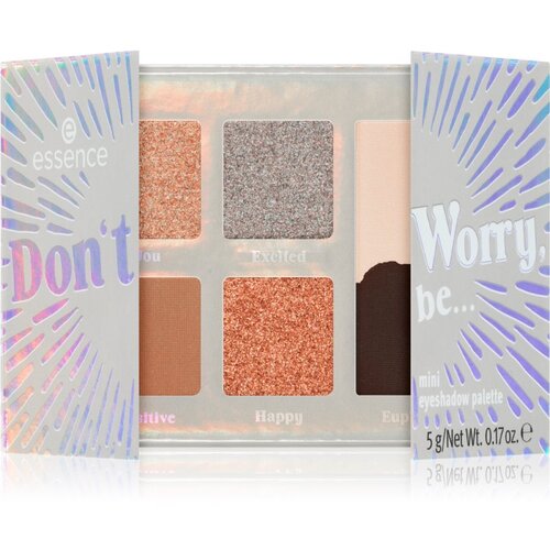 Essence Don't Worry, be... paleta sjenila za oči 5 g Cijene