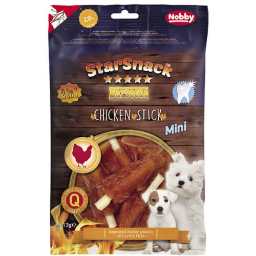 Nobby starsnack barbecue mini chicken stick - 113 g Cene