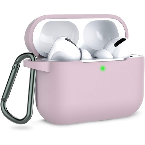 Venisymlis Silikonski ovitek za slušalke AirPods Pro z obeskom za ključe, mornarsko modra, odporna na udarce, (22102604) Cene