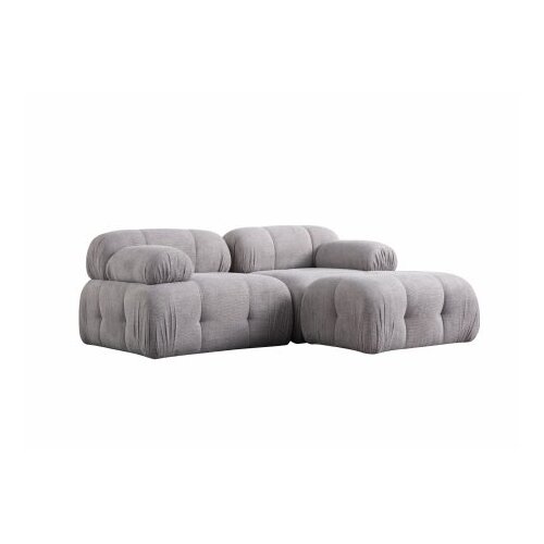 Atelier Del Sofa ugaona garnitura petite 2 light grey Slike