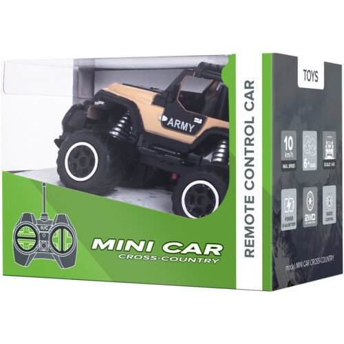 Mini automobil na daljinsko upravljanje ARMY Slike