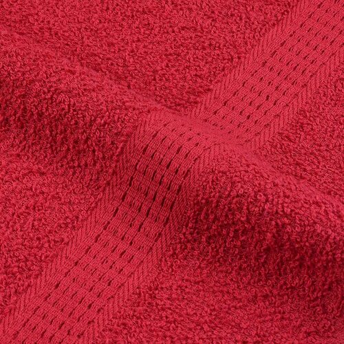  Ručnici za saunu 10 kom crveni 80x200 cm 360 gsm 100 % pamuk Slike