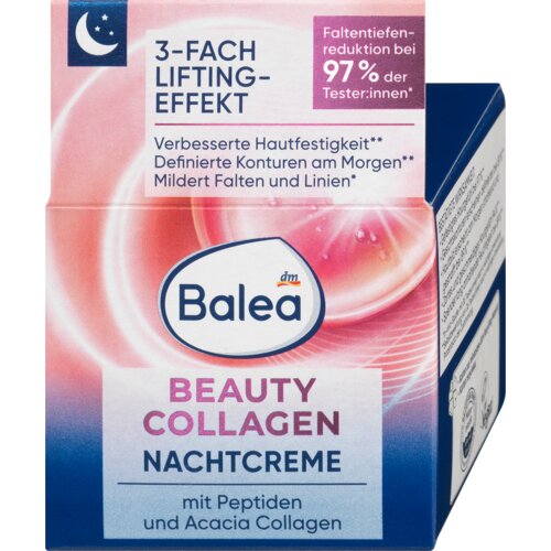 Balea beauty collagen noćna krema za lice 50 ml Slike