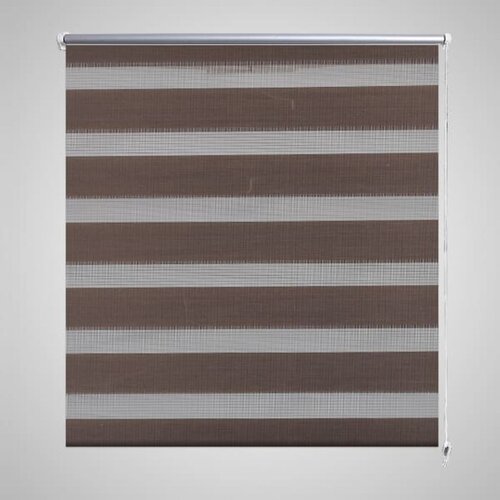 VidaXL Črtasti Zebra Rolo / Senčilo velikost 40 x 100 cm Kavna barva Slike