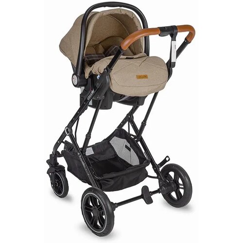 Coccolle Otro&amp;scaron;ki voziček Ravello 3 in 1 travel system Moonlit grey Slike