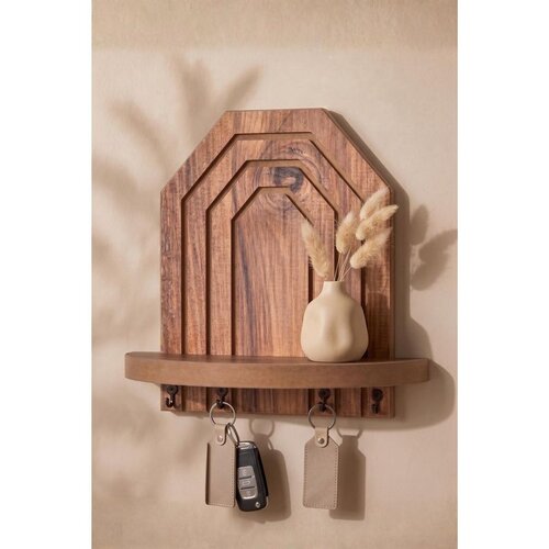 Hanah home zidna polica Artmtkwll10-Oak, 26 cm, hrast Cene