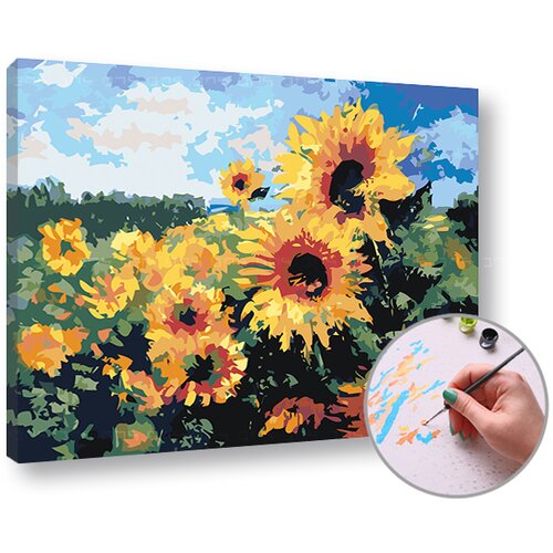 Artmie slikanje brojevima SUNCA NA LUDU 60x50 cm Slike