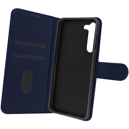 AVIZAR folio case samsung galaxy S23 plus z držalom za kartico - modra, (20616759) Cene