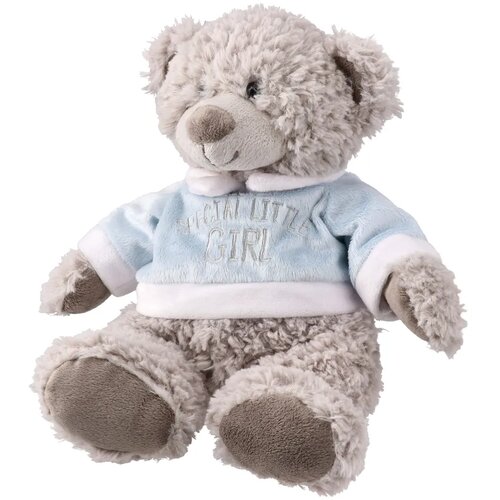 Ozzo Plush Teddy, pli&scaron;ana igračka, meda, siva, 23cm Cene