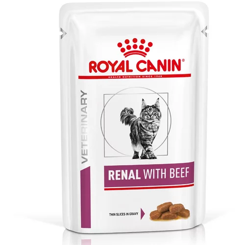 Royal Canin Veterinary Feline Renal - Govedina 24 x 85 g