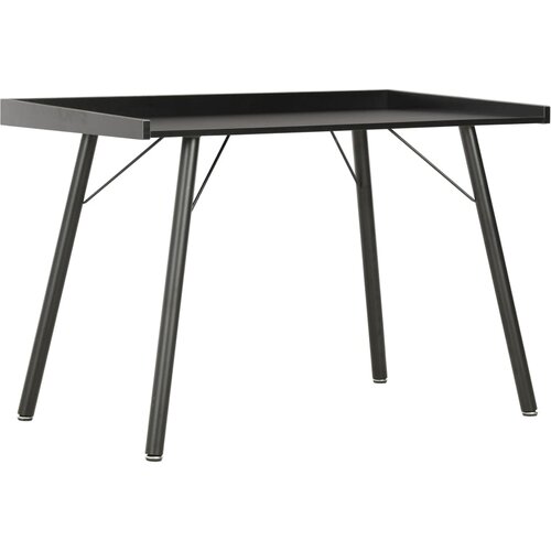 vidaXL Pisalna miza črna 90x50x79 cm, (20608951) Cene