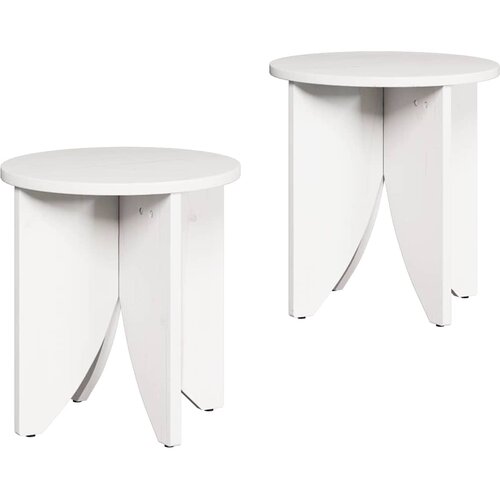  Kava Stol 2 pcs Bijelo Slike