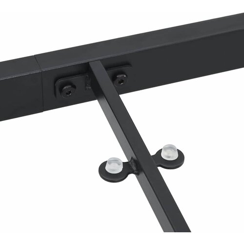  Stol za vrt Crna 80 x 80 x 73 cm Metal Slike