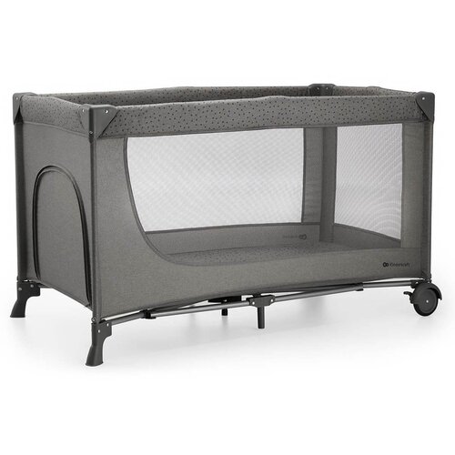 Kinderkraft prenosna posteljica joy™ 2 dark grey Cene