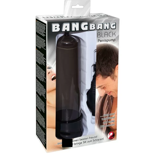 Bang Bang Pumpa za erekciju - crna
