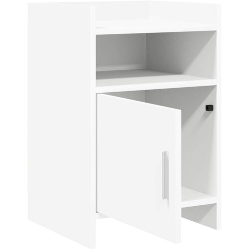  Noćni ormarići 2 pcs Bijela 40 x 36 x 60 cm Konstruirano drvo Slike