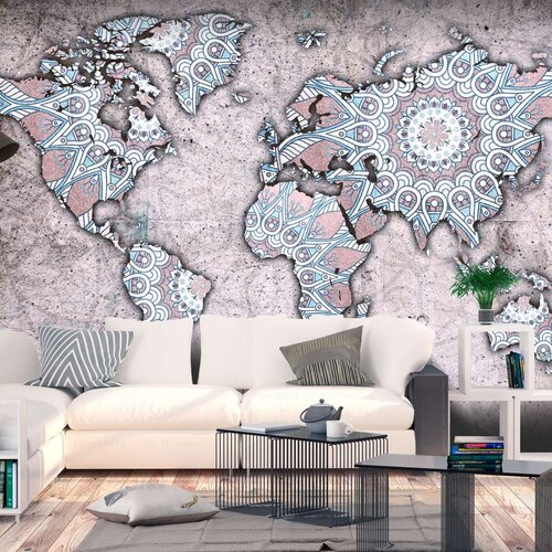  Samoljepljiva foto tapeta - Travel Mandala 343x245 Slike
